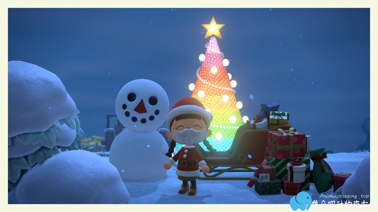 动物之森平安夜攻略，做一天兼职圣诞老人